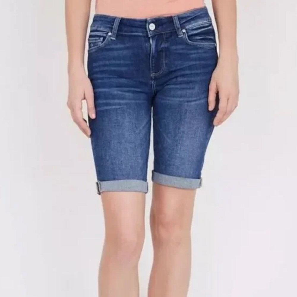 Paige Jaxon Knee Shorts